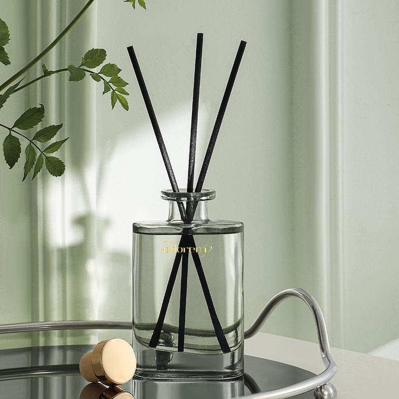 Transparent flaske husholdnings brandfri reed diffuser