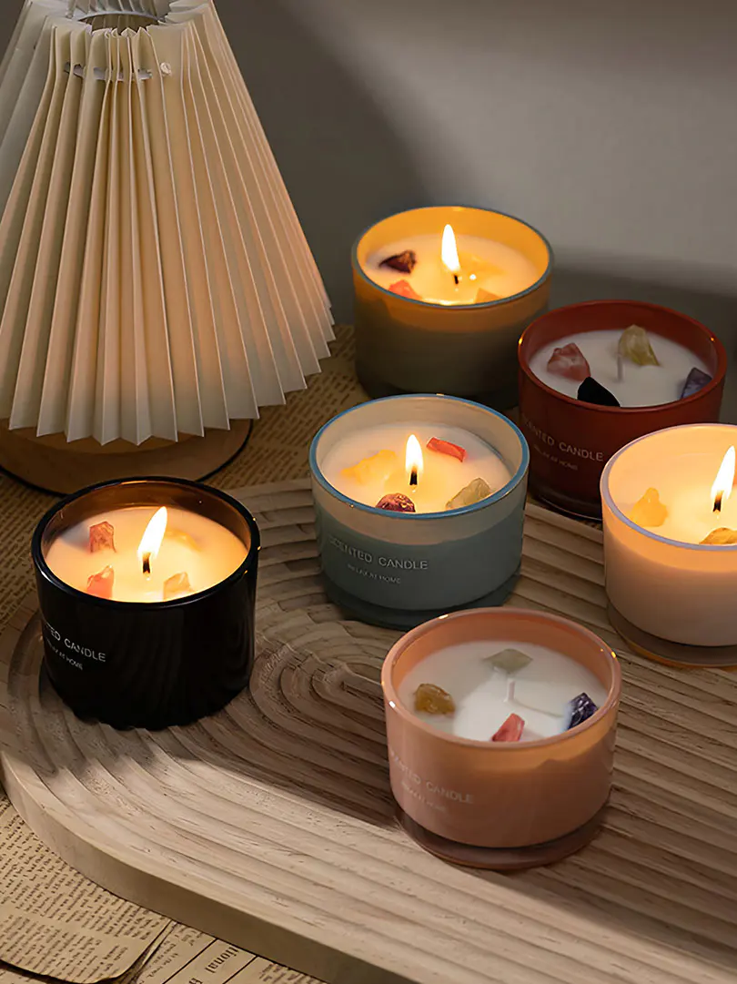 Dopamin følelsesmæssig duft krystal stenlys