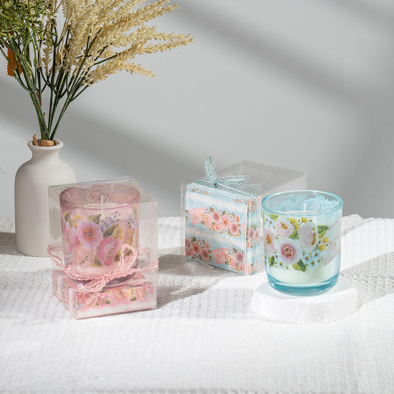 Mors dag rund glaskop duftlys - Øko-sojalysproducent