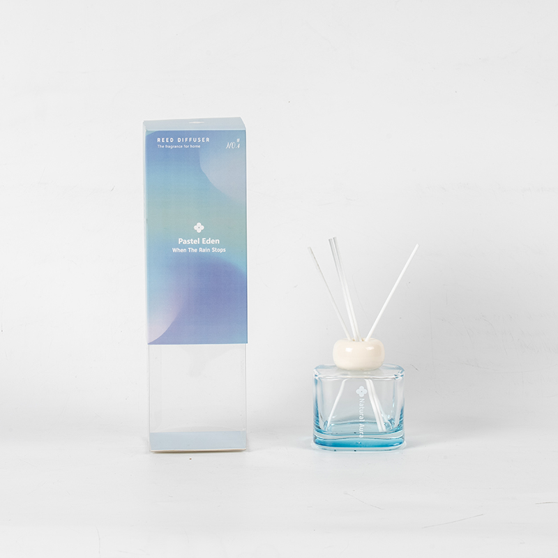 Firkantet parfumeflaske i klart glas reed diffuser-aroma diffuser fabrik