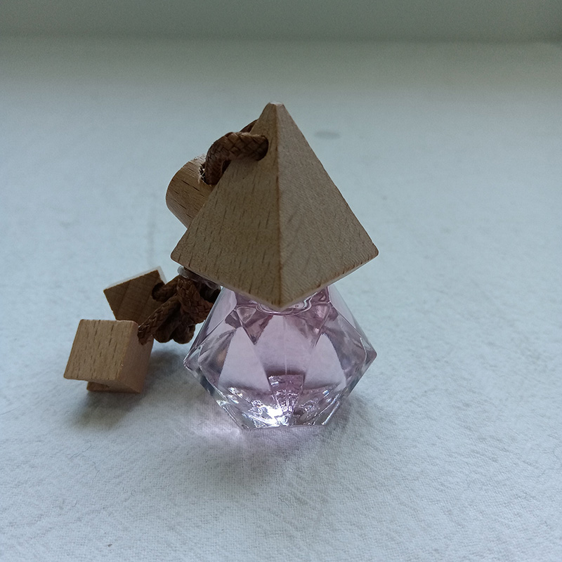 Trekantet diamantformet bilhængende luftfrisker/billuftfriskerdiffuser/aromatisk billuftfrisk/bilparfumehængende